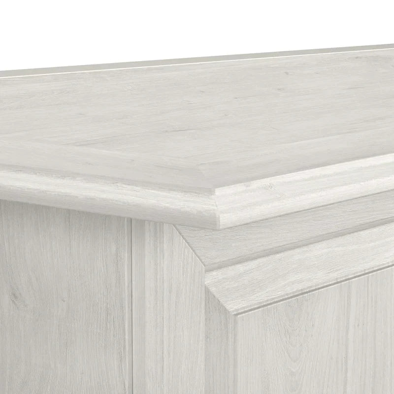Bureau de direction Bush Furniture Saratoga avec tiroirs et rangements
