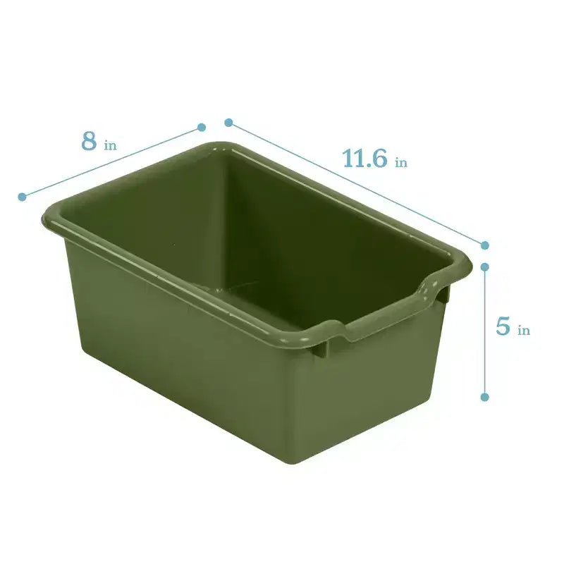 Meuble de rangement à roulettes Cubby avec 15 bacs à ouverture frontale, 3x4, Meuble pour enfants
