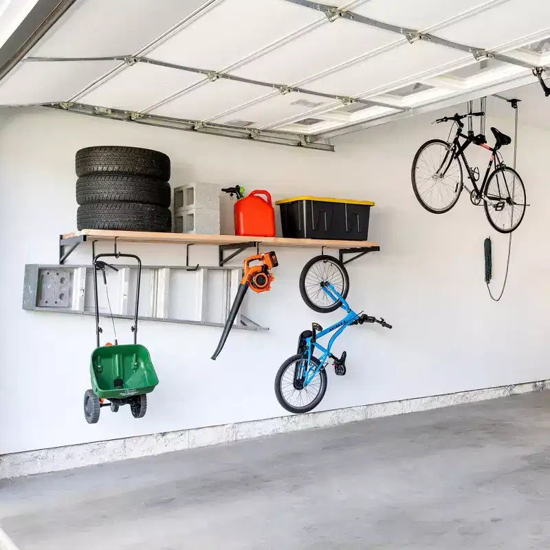 StoreYourBoard Supports d'étagère murale DIY 60 x 240 cm | Étagère murale de garage robuste