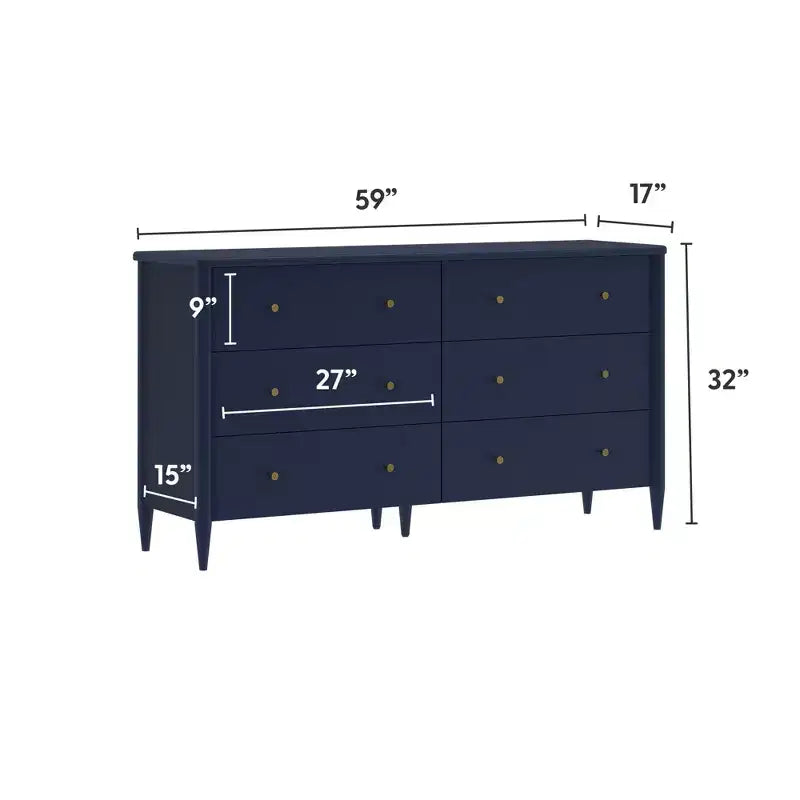 Commode 6 tiroirs Harbor