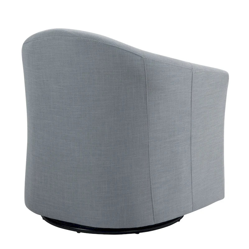 Lot de 2 fauteuils pivotants modernes avec accoudoirs pour salon