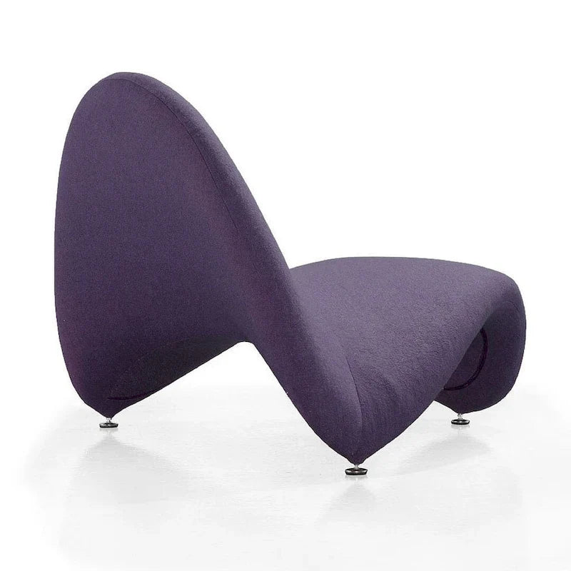 Fauteuil d'appoint en mélange de laine