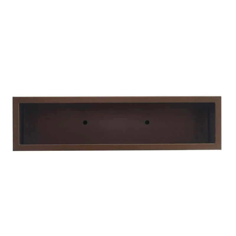 Jardinière Métallique Haute pour Plantes d'Extérieur, 38 po L x 10 po l x 30 po H, Longue et Haute Jardinière en Métal - 38x30x10