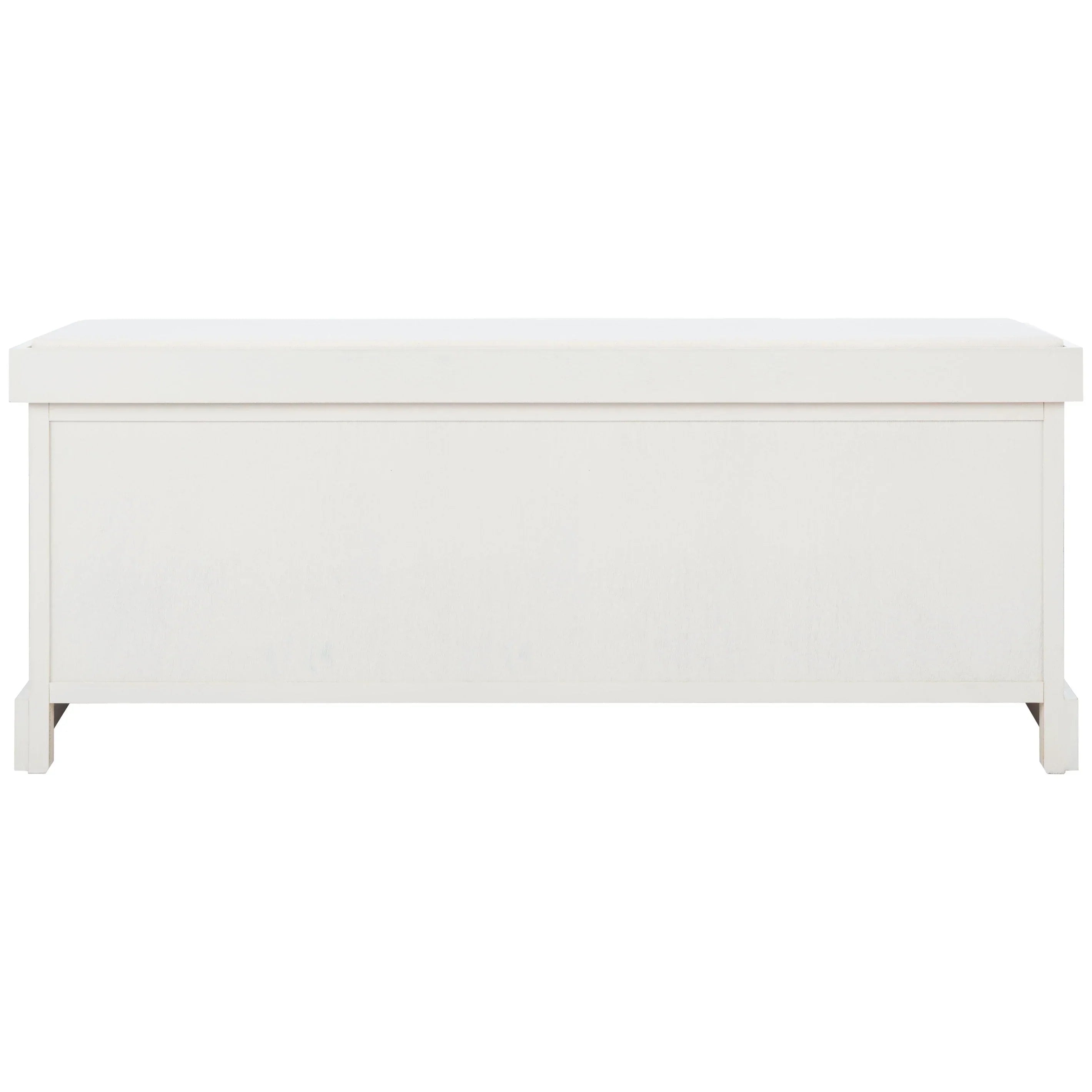 Banc de rangement SAFAVIEH Fiorello 3 tiroirs avec coussin - 47,3 L x 15 P x 19 H - 47Lx15Px19H