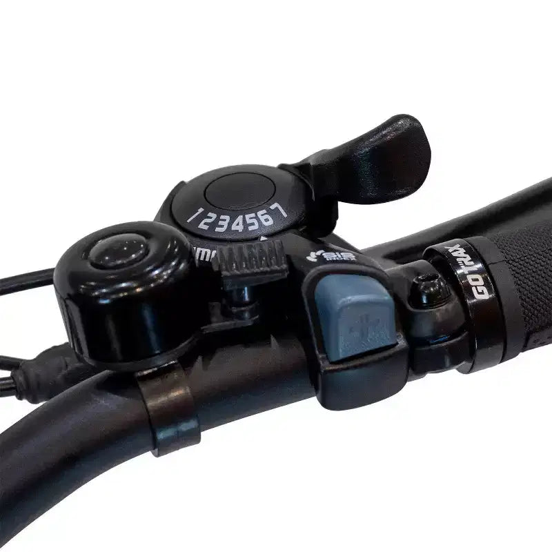 Vélo électrique hybride à pneus larges 26 pouces GOTRAX pour adulte à cadre ouvert - Vert