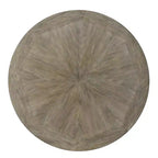 Round Dining Table - MDF Top with Powder-Coated Metal Frame, Seats 4