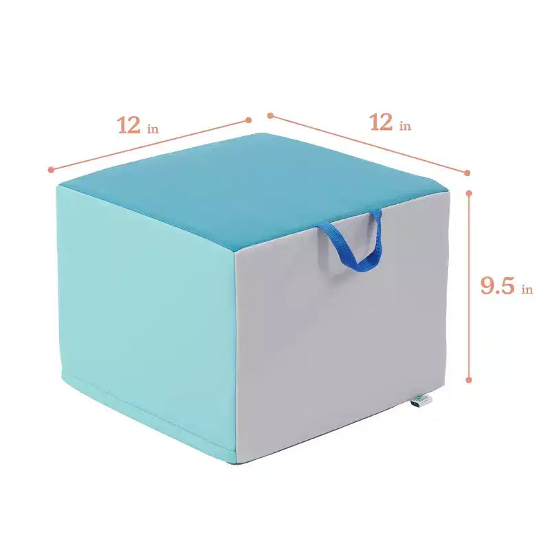 Children's Foam Cozy Cube Seats 4-Pack - Flexible Classroom and Playroom Seating