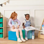 Children's Foam Cozy Cube Seats 4-Pack - Flexible Classroom and Playroom Seating