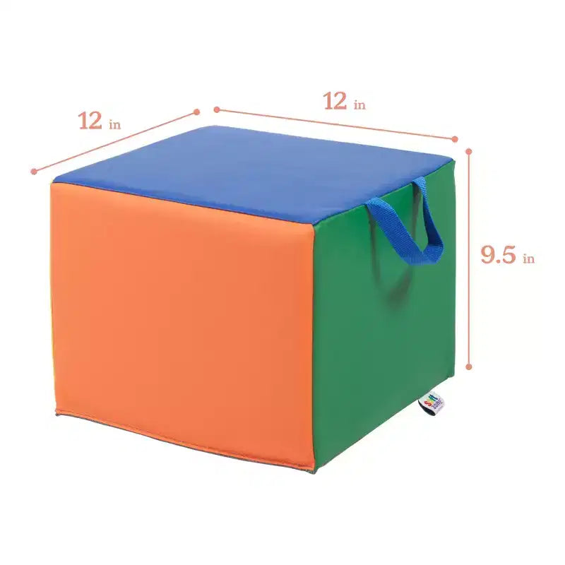 Children's Foam Cozy Cube Seats 4-Pack - Flexible Classroom and Playroom Seating
