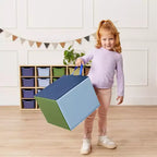 Children's Foam Cozy Cube Seats 4-Pack - Flexible Classroom and Playroom Seating