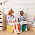 Children's Foam Cozy Cube Seats 4-Pack - Flexible Classroom and Playroom Seating