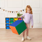 Children's Foam Cozy Cube Seats 4-Pack - Flexible Classroom and Playroom Seating