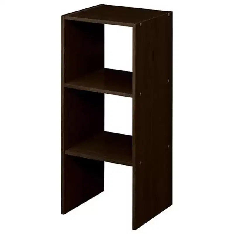 Stackable 2-Cube Storage Organizer - 31", Espresso, 2-Pack