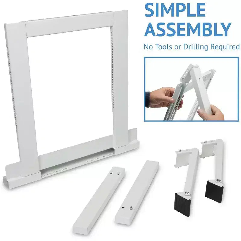 Universal Window Air Conditioner Support Bracket - Holds Up to 200 lbs, Adjustable 24"-38"