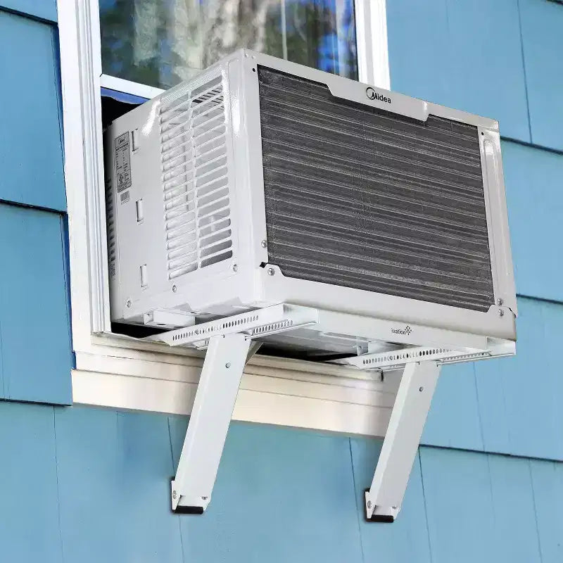 Universal Window Air Conditioner Support Bracket - Holds Up to 200 lbs, Adjustable 24"-38"