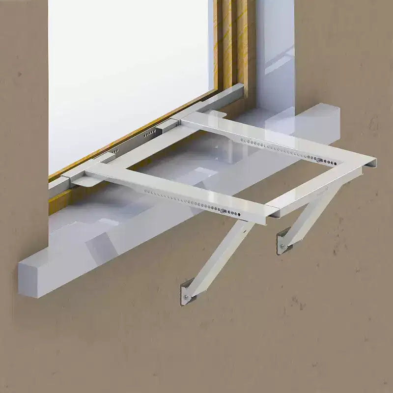 Universal Window Air Conditioner Support Bracket - Holds Up to 200 lbs, Adjustable 24"-38"