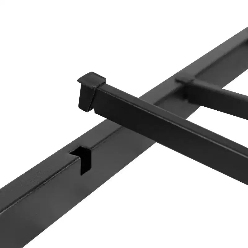 14" Twin Metal Platform Bed Frame with Steel Slat Support - No Box Spring Needed