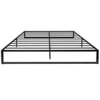 14" Twin Metal Platform Bed Frame with Steel Slat Support - No Box Spring Needed