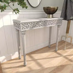 Farmhouse Mango Wood Console Table - 36"W x 30"H