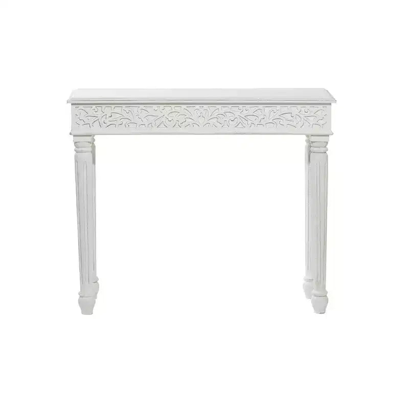 Farmhouse Mango Wood Console Table - 36"W x 30"H