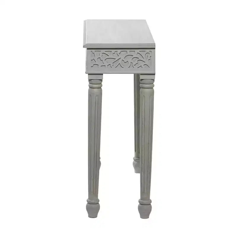 Farmhouse Mango Wood Console Table - 36"W x 30"H