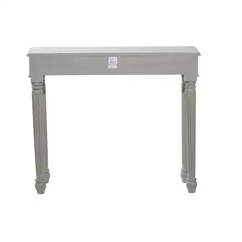 Farmhouse Mango Wood Console Table - 36"W x 30"H