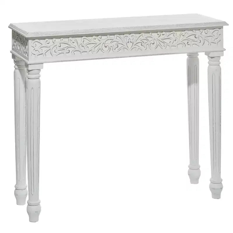 Farmhouse Mango Wood Console Table - 36"W x 30"H