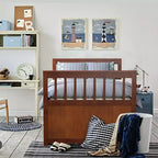 Twin Captain's Bed with Trundle and 3 Drawers for Kids - Solid Pine, Multiple Colors