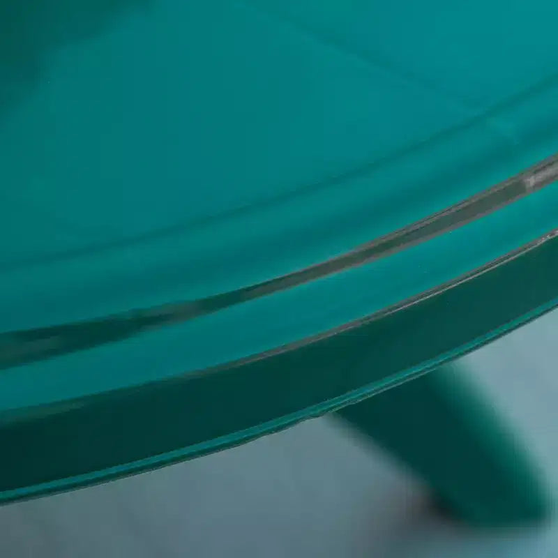 Table de salle à manger d'extérieur Outsunny avec trou pour parasol, table de bistro ronde pour jardin, pelouse, arrière-cour