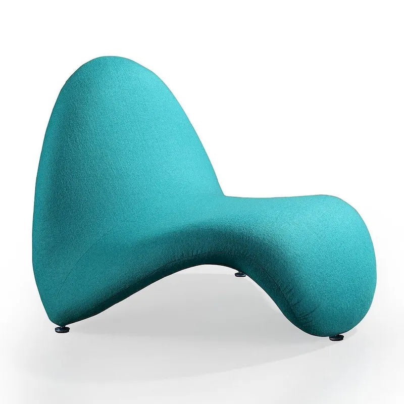 Fauteuil d'appoint en mélange de laine