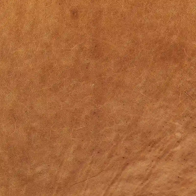 Ottoman Poly & Bark Jarmo avec table en noyer réglable – Cuir pleine fleur véritable italien