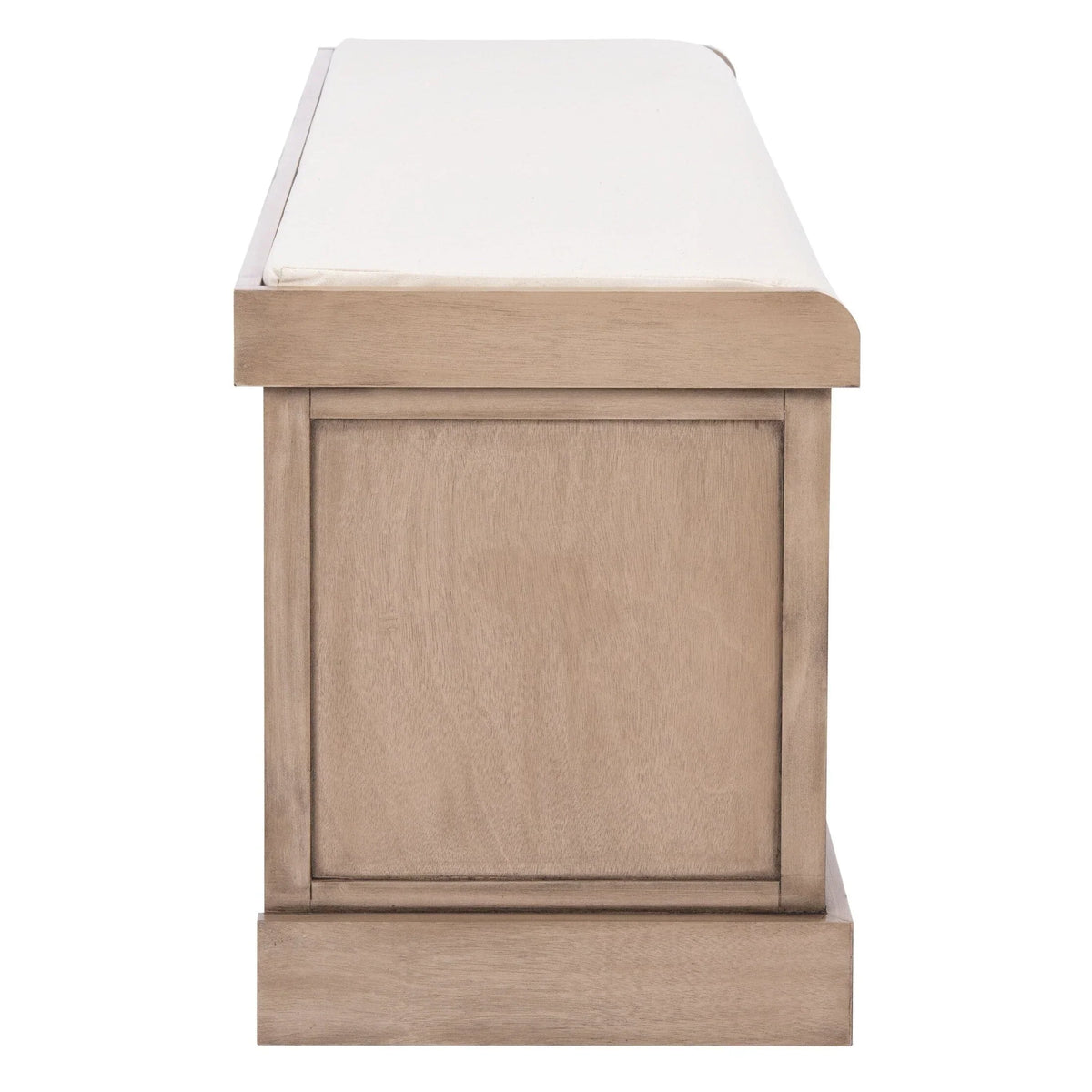 Banc de rangement SAFAVIEH Fiorello 3 tiroirs avec coussin - 47,3 L x 15 P x 19 H - 47Lx15Px19H
