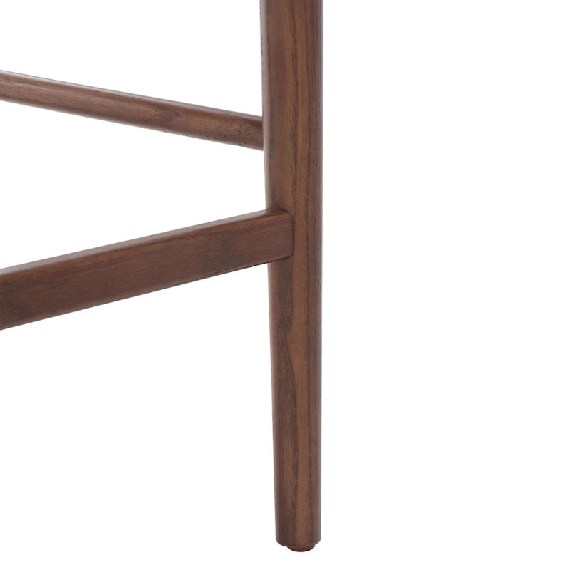 Tabouret de comptoir en lin Vonne SAFAVIEH Couture (Lot de 2) - 48x56x91cm