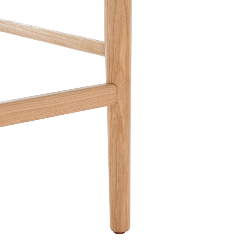 Tabouret de comptoir en lin Vonne SAFAVIEH Couture (Lot de 2) - 48x56x91cm