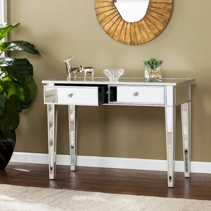 Table d'appoint miroir Olivia SEI Furniture