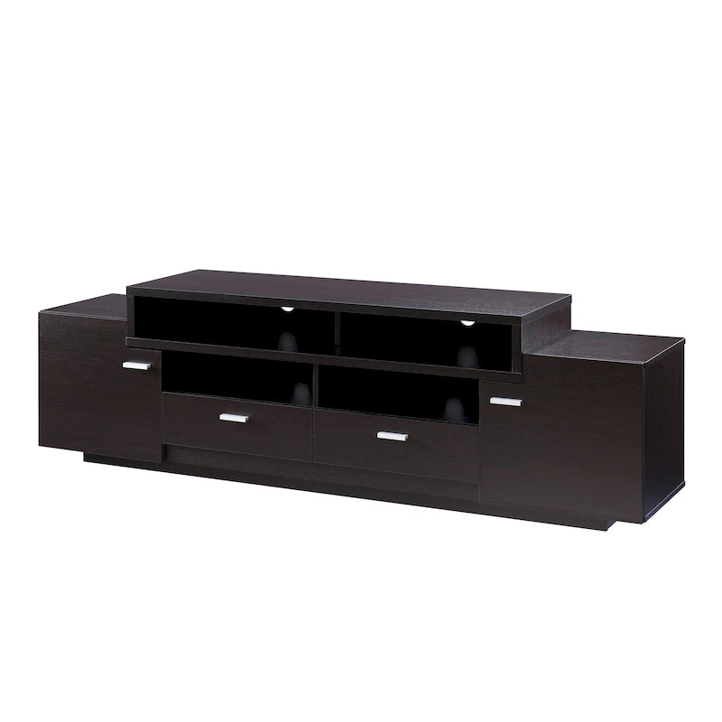 Meuble TV contemporain multifonctionnel Merc par Furniture of America