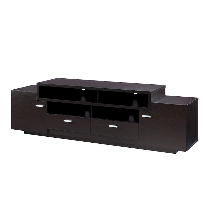 Meuble TV contemporain multifonctionnel Merc par Furniture of America