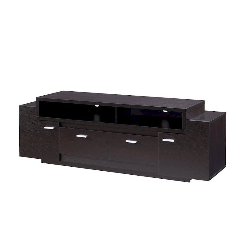 Meuble TV contemporain multifonctionnel Merc par Furniture of America