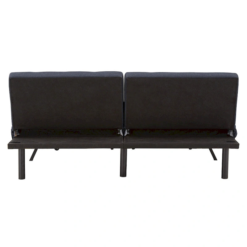 Canapé futon convertible Palatka Full 80 large en tissu capitonné par iNSPIRE Q Classic