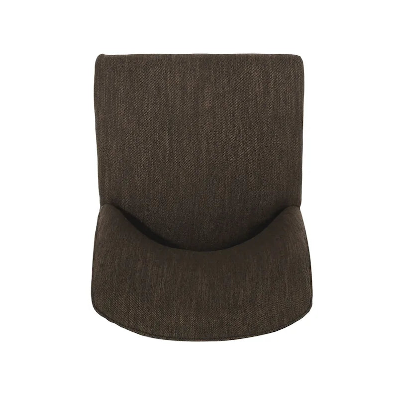 Chaises de salle à manger en bois rembourrées en tissu Camas (lot de 2) par Christopher Knight Home