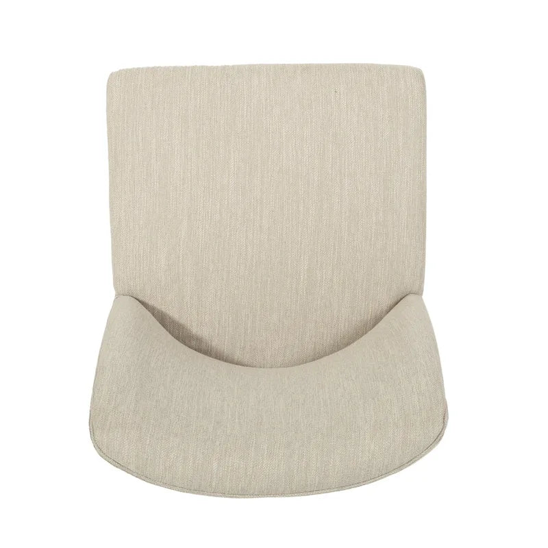 Chaises de salle à manger en bois rembourrées en tissu Camas (lot de 2) par Christopher Knight Home