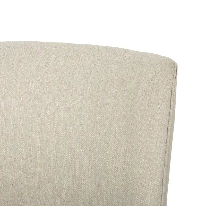 Chaises de salle à manger en bois rembourrées en tissu Camas (lot de 2) par Christopher Knight Home