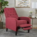 Fauteuil inclinable en tissu tufté Nievis par Christopher Knight Home