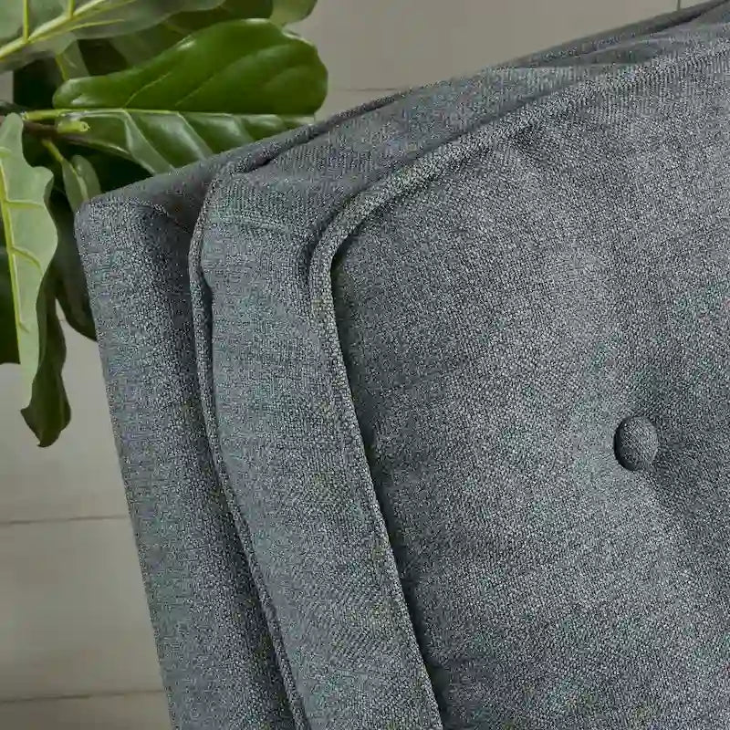 Fauteuil inclinable en tissu tufté Nievis par Christopher Knight Home