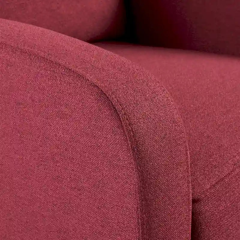 Fauteuil inclinable en tissu tufté Nievis par Christopher Knight Home