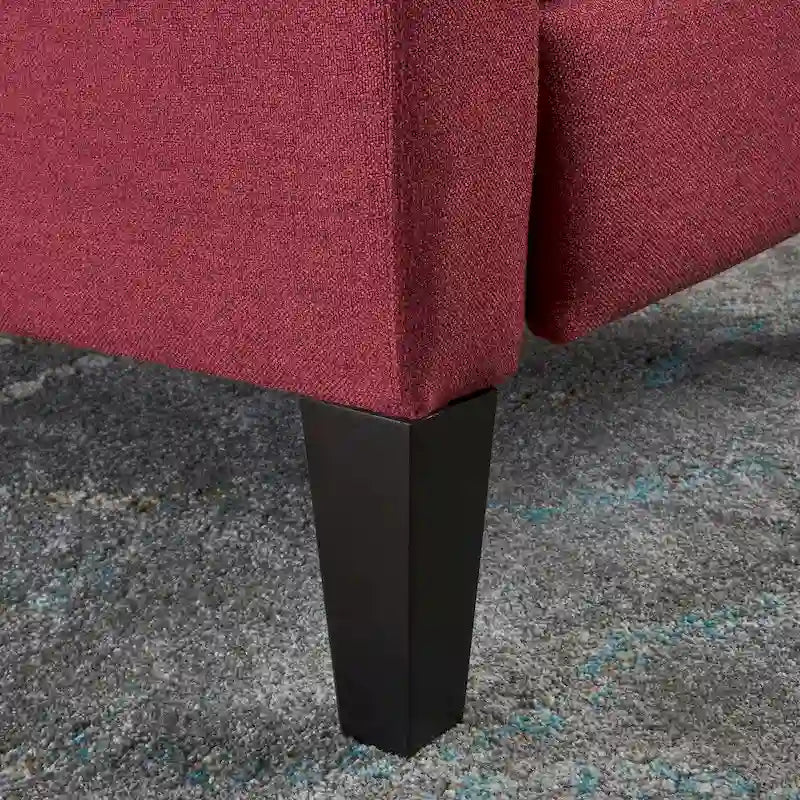 Fauteuil inclinable en tissu tufté Nievis par Christopher Knight Home