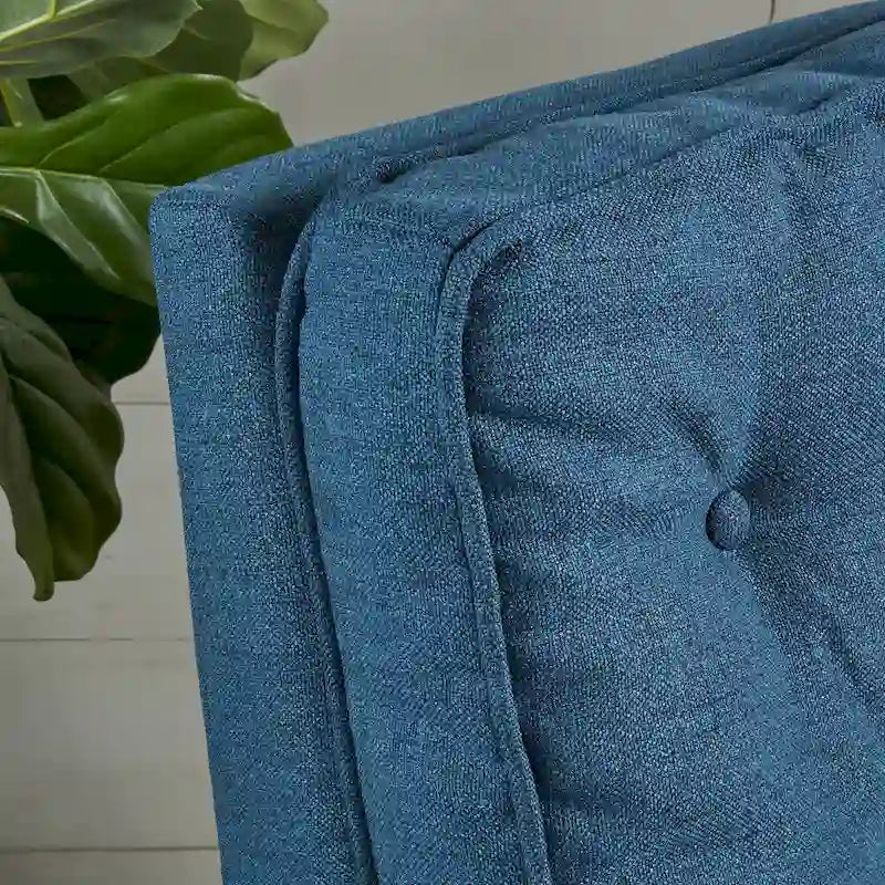 Fauteuil inclinable en tissu tufté Nievis par Christopher Knight Home