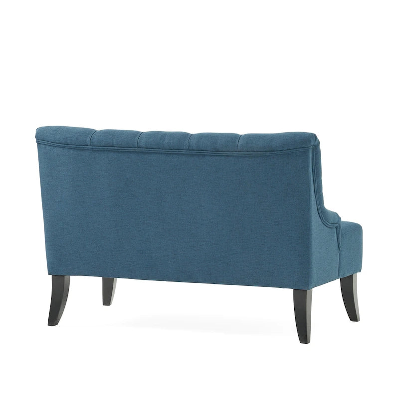 Canapé en tissu mélangé polyester Nicole de Christopher Knight Home - 29,25L x 43,75l x 30,50H