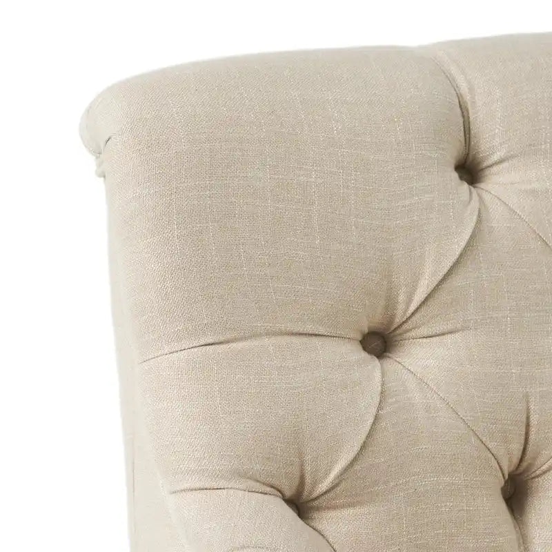Canapé en tissu mélangé polyester Nicole de Christopher Knight Home - 29,25L x 43,75l x 30,50H