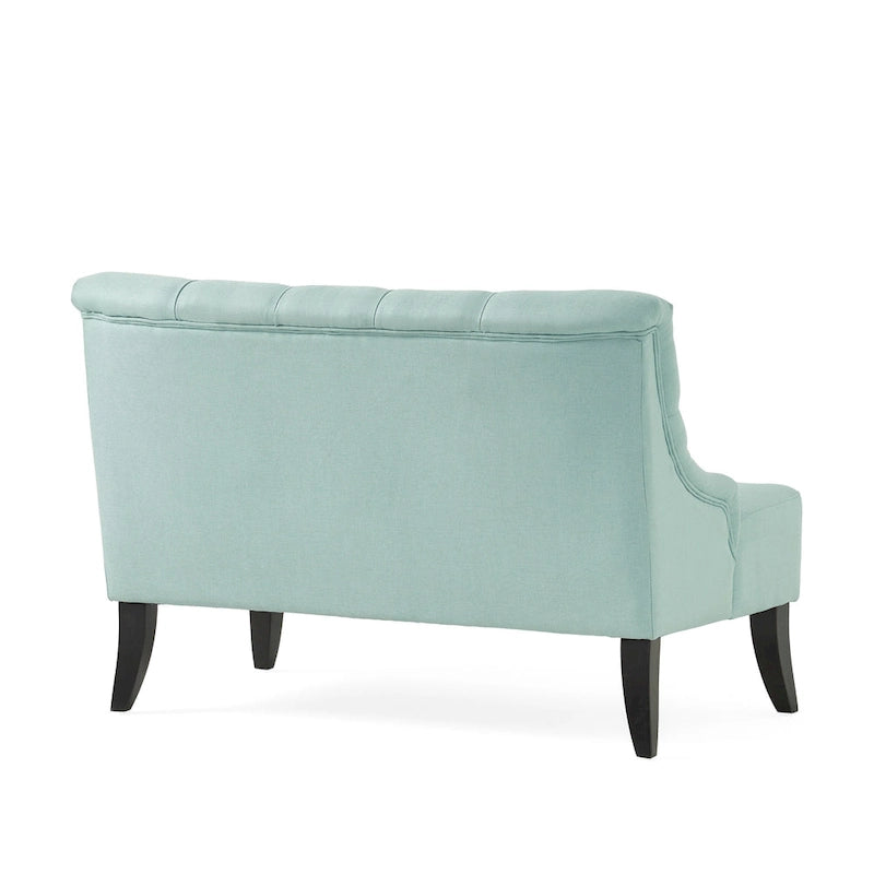 Canapé en tissu mélangé polyester Nicole de Christopher Knight Home - 29,25L x 43,75l x 30,50H